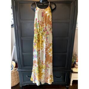 NWT LASCANA Floral Strappy Maxi Summer Dress 40EU/10US